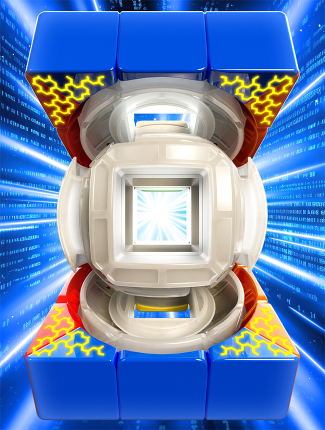 QiYi Racing Void Cube Magnetic UV Version